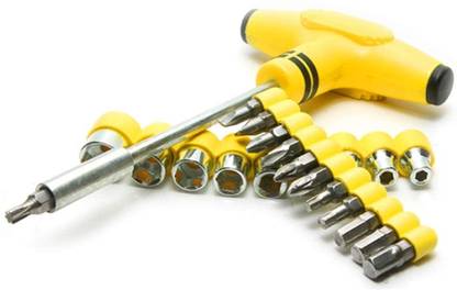 BUZZSAW 24 pcs Screwdriver Combination Tool JL-1038 Vehicle Tool Kit Combination Screwdriver