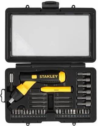 shiv store STANLEY 0-63-038 PISTOL/GR ME RATCH SET 39 Standard Screwdriver Set