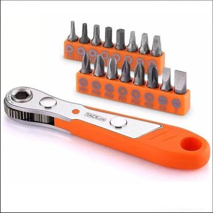 TACKLIFE HRSB1A Ratchet Screwdriver Set