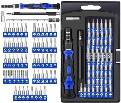 Aliens 62-in-1 Screwdriver Set Magnetic Bits,Extension Rod,Flexible Shaft Repairing Kit Precision Screwdriver Set