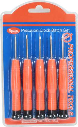 NFI essentials Micro Precision Screwdriver Set, Mini Set for Repairing Watches, Toys, Phones Combination Screwdriver Set