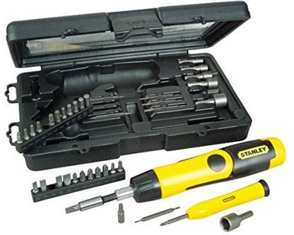 STANLEY STANLEY-0-63-038-PISTOL/GR ME RATCH SET 39 Ratchet Screwdriver Set