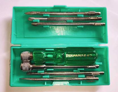 TAPARIA 840 GREEN SCREWDRIVER SET Combination Screwdriver Set