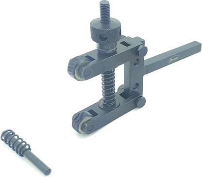 Buldskill Spring Loaded Clamp Type Knurling Tool 2" Capacity for Lathes 3/8" Stubby Screwdriver