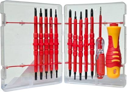 VTH ® 21 in 1 1000V VED Screwdriver Set | Comprehensive and Versatile Toolkit Standard Screwdriver Set