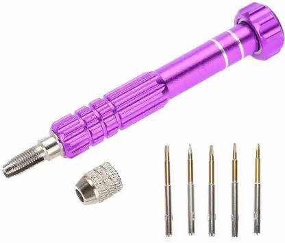 Easyman 5 IN 1 Screwdriver Set For I Phone , Laptop , mobile repairing Tools Precision Screwdriver Set