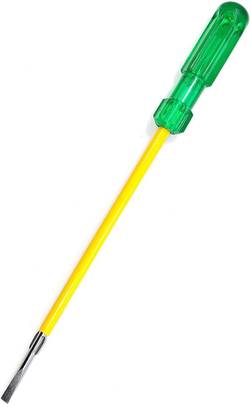 PERFECT TECH 2in1 608 Reversible Green Handle Combination Screwdriver