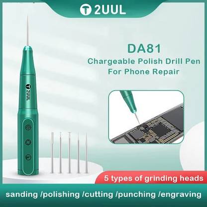 BABATOOLS 2UUL DA81 Chargeable Polish Drill Pen For Mobile Phone Body Frame Repair Machine Standard Screwdriver