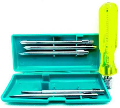 Kiesh 5 Pcs Combination Screwdriver Set Kit With Different Blades for Multipurpose Use Combination Screwdriver Set