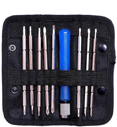 vadda bai 8 Magnetic Bit Screwdriver Set for Mobile, PDA and Laptop Repairing Combination Screwdriver Set