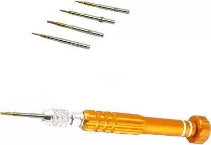 Easyman 5 IN 1For Mobile,laptop,Camera Multi-purpose Repairing T5 / T6 / 0.8 / 1.2 / 1.5 Precision Screwdriver Set