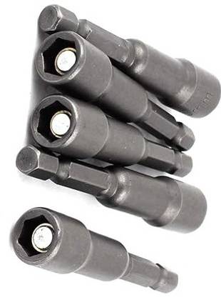 SKENTERPRISES Magnetic Nut Setters Nut Runner Driver bit 8mm Allen Key Set