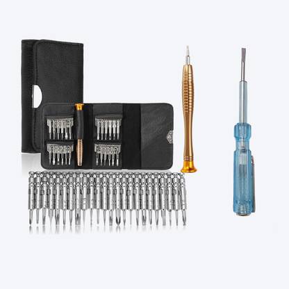 Walkers WKCB140M1 25in1 Portable Pocket Screw driver Repairing Tool Kit with Line Tester Precision Screwdriver Set