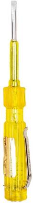 Globus 714 (5''/125mm) 'Neon Bulb Electrical Line Tester (Yellow) Standard Screwdriver