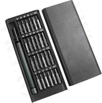 KASHTHBHANJAN 25 in 1 Screwdriver Set 25 Pcs Screwdriver Standard Screwdriver Set