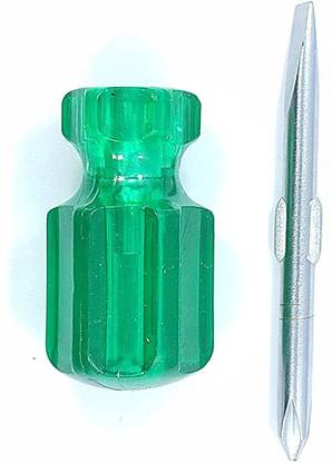PERFECT TECH STUBBY GREEN Stubby Screwdriver