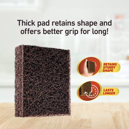 Scotch-Brite Super Strong Scrub Pad 7x7.5 cm Scrub Pad