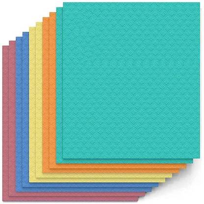 SPACEHEIGHT Super Absorbent Sponge wipes, Multipurpose Cleaning Cloth Sponge Wipe