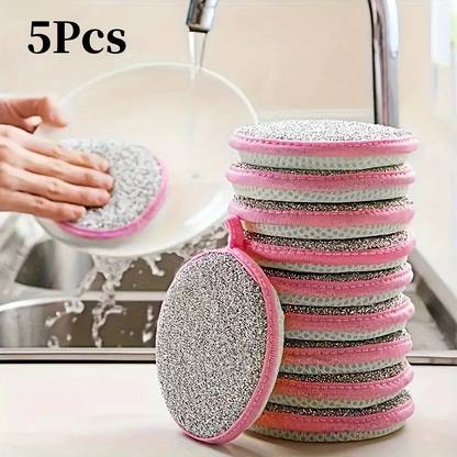 Pamidhar 4 in 1 Double-Sided Multipurpose Microfiber Cloths, Non-Scratch Wire Dishcloth Stainless Steel Scrub, Scrub Pad, Sponge Wipe, Scrub Sponge
