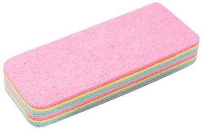 AMEEDARSHAN Rainbow Microfiber Dish Cleaning Sponges, 12 Layers, Tearable Scrub Sponge, Sponge Wipe