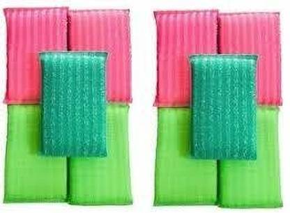 QWGPT non abrasive scouring pad 12 PCS CAR WASH ING SCRUB Scrub Sponge