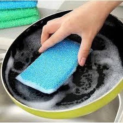 JKB TRADERS ninja scrub pad PACK OF 12 PCS CAR WASH ING SCRUB Scrub Sponge