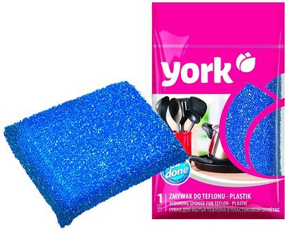 YORK Kitchen Non-Scratch Scrubbing Cleaner Sponges Dish Scouring for Teflon Scrub Pad
