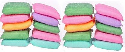 JKB TRADERS Soft Scrub, Kitchen Utensil Scrubber Pad, Standard, Reusable. Scrub Pad, Scrub Sponge, Stainless Steel Scrub