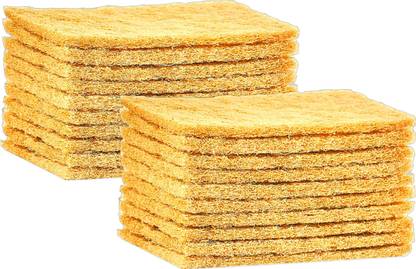Grow Basket 100% Coconut fiber Scrub Pads, Soap Saver & Holder, non-stick Utensils Dish wash Scrub Pad