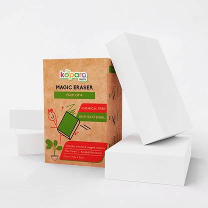 Koparo Magic Eraser | Multi-Purpose and Durable Cleaning Sponge | Scratch Resistant | Sponge Wipe
