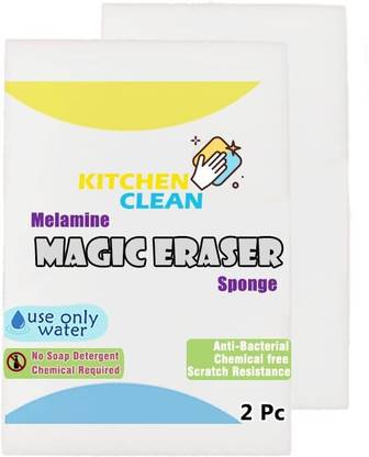 MiBi Kitchen Clean Melamine Stain Remover Magic Eraser Chemical Free Multipurpose Scrub Sponge