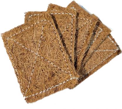 Kitchen clean Eco-Friendly Natural Coconut Coir|Nariyal Juna Scrub Pad for Kitchen Cleaning Scrub Pad