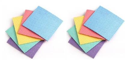 whinsy Sponge Wipes with Super Biodegradable Material for Kitchen and Home Cleaning Scrub Sponge