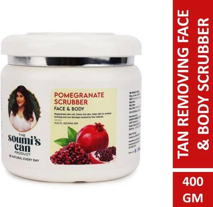 The Soumi's Can Product POMEGRANATE SCRUBBER FACE & BODY Scrub