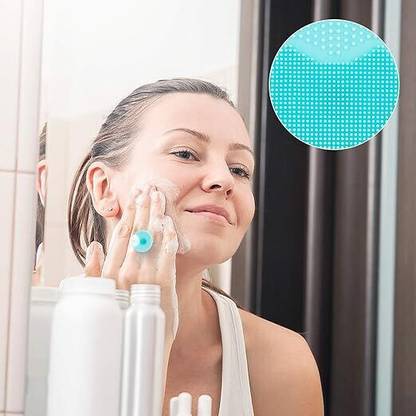 Be Bodywise Soft Touch Silicone Scrubber Pad for Sensitive Skin Care Routine Scrub Pad