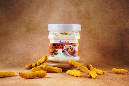 feelhigh Face and Body Ubtan Scrub Enriched with Ubtan peel extract Scrub