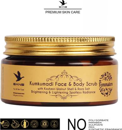 GANS Kumkumadui Face And Body Scrab Scrub