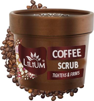 LILIUM Coffee Scrub For Moisture Lock With Age Defiance, Ultra Glow Feel Fresh Scrub