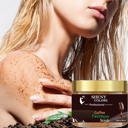 SHENYCOLORS Coffee scrub for smooth complexion Scrub