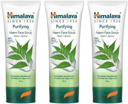 HIMALAYA Purifying Neem Face Scrub 50g (pack of 3 ) | Scrub
