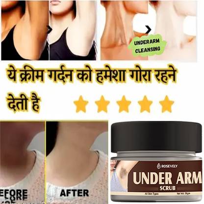 Rosevely De Tan Scrub Body Scrub Black Heads Remover Tan Scrub
