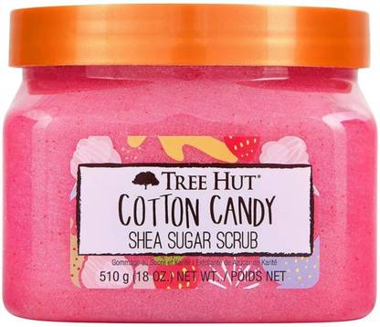 Tree Hut Cotton Candy Exfoliating Shea Body  Scrub
