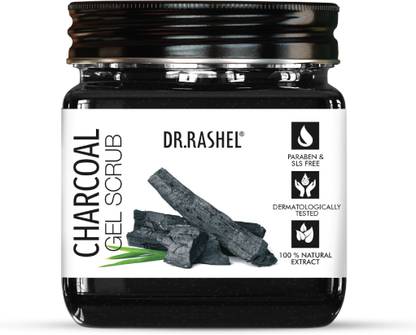 DR.RASHEL CHARCOAL FACE & BODY GEL SCRUB Scrub