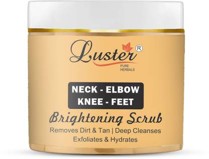 Luster Neck-Elbow & Knee-Feet Brightening  Scrub