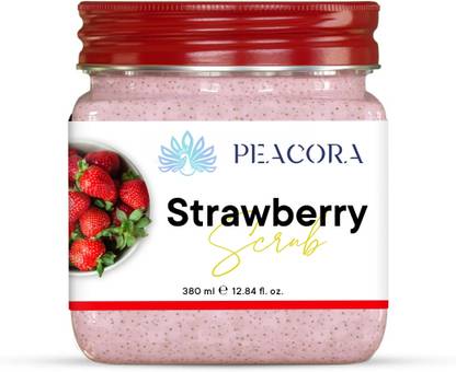 PEACORA STRAWBERRY FACE & BODY SCRUB Scrub