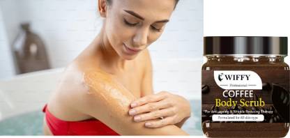 Wiffy best Body Scrub For Removing Tan & Dead Skin Scrub