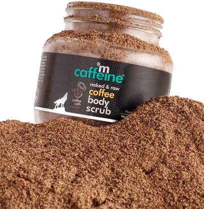 mCaffeine Exfoliating Coffee body scrub for Men & Women | Tan Removal Scrub