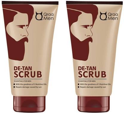 Qraa De -Tan Scrub (Pack of 2) Scrub