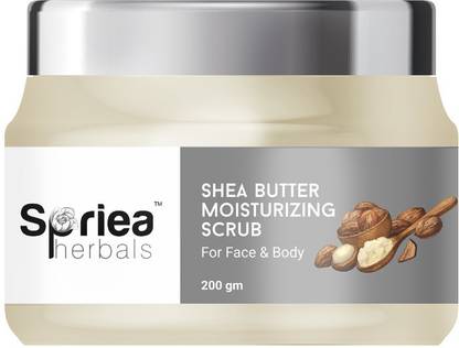 Spriea Herbals Shea Butter Face and Body Moisturizing  Scrub