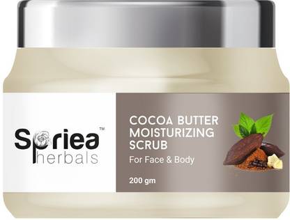 Spriea Herbals Cocoa Butter Face and Body Moisturizing  Scrub